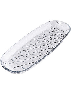 Тарелка стекло 1шт 1268 No Brand