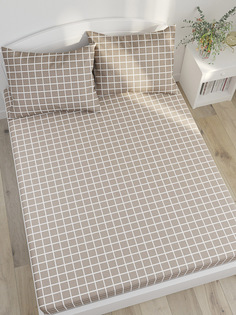 Простынь на резинке Кот Коттон "Анна" 160х200 см