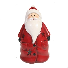 Фигурка декоративная со светодиодной подсветкой Дед Мороз, 11*9*15см KSMR-714117 No Brand