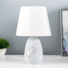 RISALUX Настольная лампа "Корсо" Е14 40Вт хром 20х20х31см