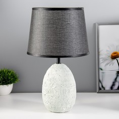 RISALUX Настольная лампа Триана Е14 40Вт черный мятный 22.5х22.5х35см