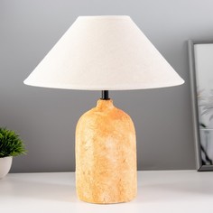 RISALUX Настольная лампа "Томила" Е14 40Вт оранжевый 30х30х37см
