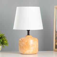 RISALUX Настольная лампа "Хильда" Е14 40Вт оранжевый 20х20х31см