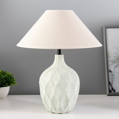 RISALUX Настольная лампа "Мериса" Е14 40Вт мятный 30х30х37см