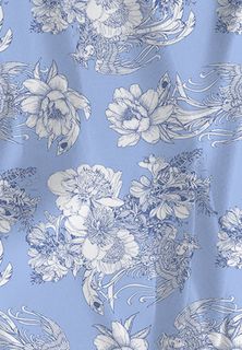 Простыня Sonno Райские Птицы евро-размер цвет птицы ночь