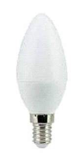 Лампа светодиодная ECOLA, E14, 6W, 4000K, "Свеча", арт. 473570 - (10 шт.) No Brand