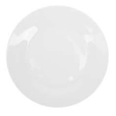 Тарелка Collage мелкая, фарфоровая, белая, d=26,3cм , (фк380) Polaris