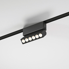 Трековый поворотный светильник Elektrostandard Flat Magnetic Insight 85090/01 черный 6 Вт