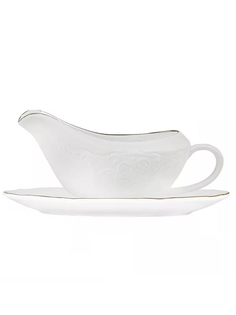 Соусник с блюдцем Lenardi Maria gold, 200 мл.