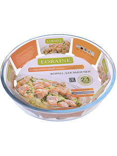 Форма для запекания Loraine стеклянная 26см 20678