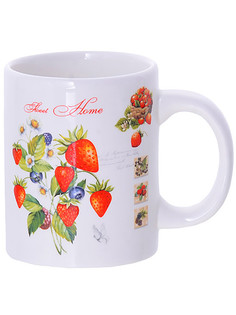 Кружка с крышкой для чая Loraine доломит 320мл 21590