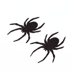 Декор «Пауки», набор 2 штуки на клеевой основе Страна Карнавалия