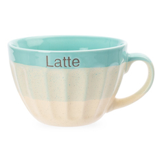 Кружка Latte 380 мл в ассортименте (дизайн по наличию) No Brand