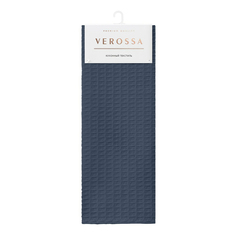 Полотенце Verossa 40 х 70 см вафельное синее