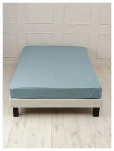 Простыня на резинке Niteva, 180х200+25, Поплин, рис 17710 Шуйские Ситцы