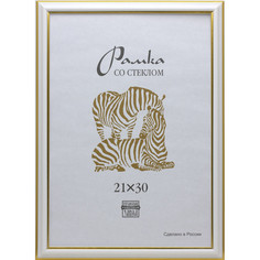 Рамка пластиковая А4 белого цвета 300 Зебра
