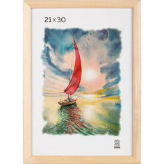 Рамка А4(21х30) некрашеный деревянный багет, настенная 1300, (2шт.) Зебра