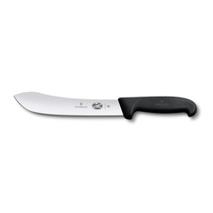 Нож кухонный Victorinox Swibo, разделочный, 360мм, заточка прямая, стальной, черный [5.740