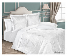 Комплект постельного белья 2 спальный с евро Ecotex Эстетика Орнелла сатин-жаккард