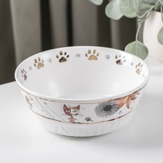 Салатник «Коты-аристократы», 1 л, 18?7 см Доляна