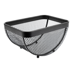 Корзина для фруктов квадратная Lemax LB-6 черный матовый