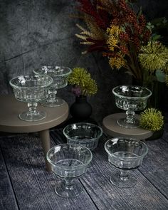 Набор креманок La Rochere Perigord 220 мл 6 шт, прозрачный, стекло