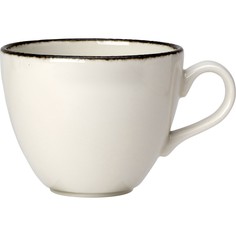 Чашка чайная Steelite Чакоул Дэппл 285мл 95х95мм фарфор белый-черный