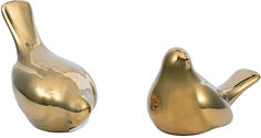 Декор Птички, 2 предмета 12x8x8см Glasar 0478 ГЛАСАР
