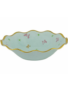 Салатник Lenardi Бабочки фарфор 21,5см 144-429