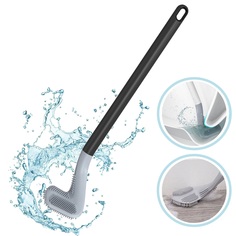 Ершик силиконовый для туалета SimpleShop, гигиеническая щётка для унитаза, скребок туалетн