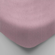 Простынь на резинке Постель-Виктория, махровая 180х200 "Фиолетовый"