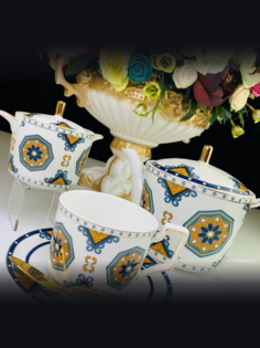 Чайный сервиз Lenardi фарфор 20 предметов 133-151