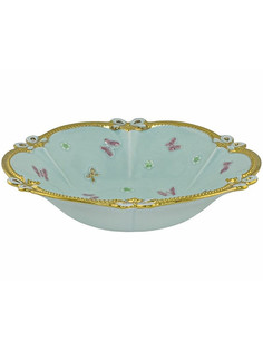 Салатник Lenardi Бабочки фарфор 18см 144-416