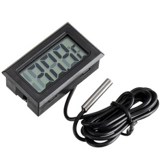 Термометр электронный SimpleShop, выносной датчик 1 м, 48х28 мм