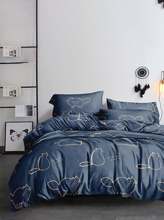 Пододеяльник Simple House Котики евро 200х215 см