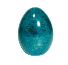 Сувенир из натурального камня Оникс T&Z_Mineral Яйцо 7х5 см зеленое