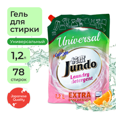 Гель для стирки всех видов белья Jundo Universal концентрированный с коллагеном 1,2 л