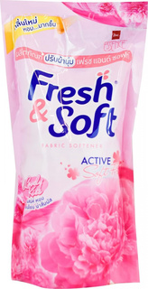 Кондиционер для белья парфюмированный Lion Fresh & Soft сладкий поцелуй 600 мл