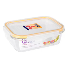 Контейнер универсальный Hitt стеклянный с пластиковой крышкой 1,5 л