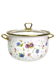 Кастрюля O.M.S. 1005-FF-16-Gd Полевые цветы 2,1 л OMS