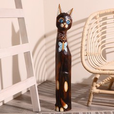 Сувенир дерево "Кошка" 80 см No Brand