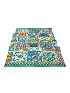 Скатерть-дорожка рогожка 50х145 Mia Cara 30548-1 Maiolica