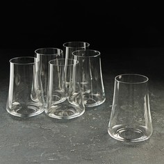 Набор стаканов для виски «Экстра», 400 мл, 6 шт Crystal Bohemia
