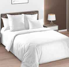 Постельное белье Mercury Home Страйп т 1.5 СП Перкаль 2 наволочки 50x70