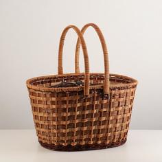 Корзина "Пикник", без крышки, 43х29х43 см No Brand