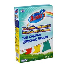 Almaz Хозяйственное Мыло-Порошок для стирки детских вещей, 600 гр Алмаз