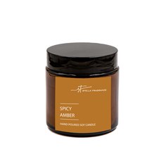 Свеча ароматическая Stella Fragrance Spicy Amber 90 г