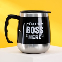 Термокружка «Boss», 400 мл, сохраняет тепло 2 ч Командор