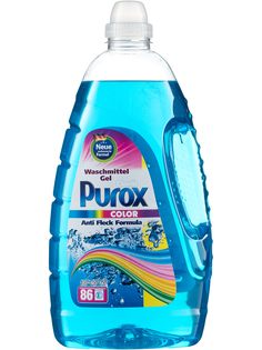 Гель для стирки Purox Color, для цветных тканей 4.3 л