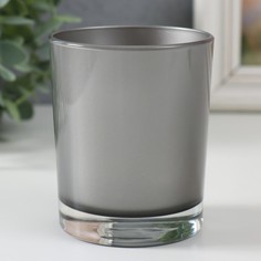Подсвечник "МЕТАЛЛИК дымка" 9х7,5 см, 250 мл Evis